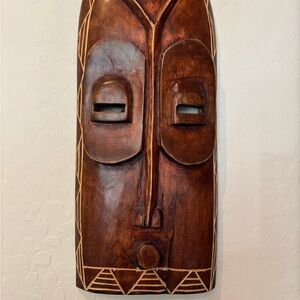 Wooden Tribal Mask